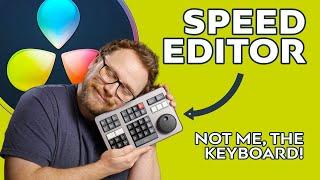 Speed Editor for DaVinci Resolve 17 - not me, the New Keyboard!