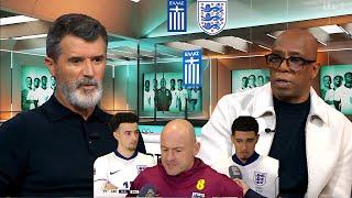 Greece vs England 3-0 big win  Lee Carsley Interview Billingham Ian Wright and Roy Keane Analysis