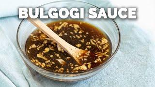 All Purpose Korean Bulgogi Sauce / Marinade [8 Ingredients!]