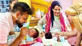 Aarvik-2 ki Chathi | Ek Rasm Aiasi Bhi | Newborn Baby | 6th Day Celebration | Chhathi ceremony