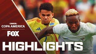 Colombia vs. Panama Highlights | 2024 Copa América | Quarterfinals