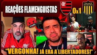 REAÇÕES FLAMENGUISTAS - FLAMENGO 0x1 PEÑAROL - LIBERTADORES - VAMOS RIR DO FLAMENGO