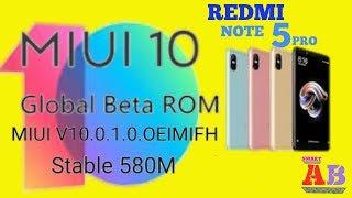 Redmi note 5 pro MIUI 10 V10.0.1.0