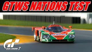 Gran Turismo 7 - GTWS Nations Practice