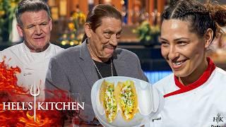 Chef Ramsay & Danny Trejo Rate the Creative Taco Challenge | Hell's Kitchen