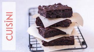 BROWNIES Rezept | saftige 5 Minuten Brownies selber machen (nur mit Kakao backen!)