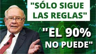 Warren Buffett: "Sólo necesitas conocer estas 7 reglas"