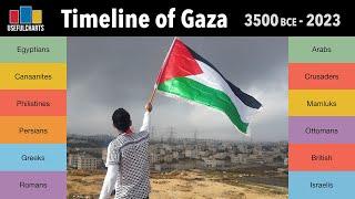 Timeline of Gaza | 3500 BCE to October 7th, 2023