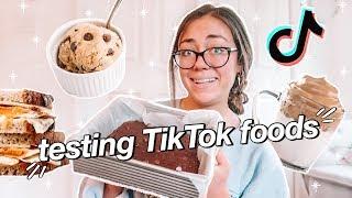 Testing out viral TikTok foods...