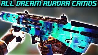 All 124 Base Weapons with Dream Aurora Camo in COD Mobile | Max Graphic Quality | Season 10