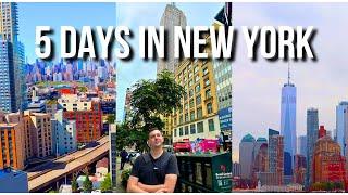 5 Day NYC Itinerary! New York City Travel Guide