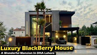 Fully Furnished 1 Kanal Balck Berry House in DHA Lahore