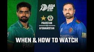 Pak vs Afg