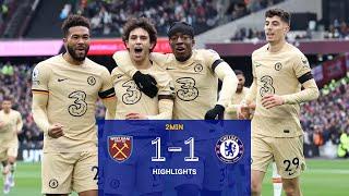 West Ham v Chelsea (1-1) | Highlights | Premier League