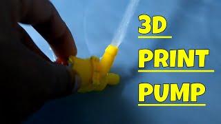3D PRINTS PUMP AT HOME dc motor |sk raghav ix