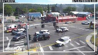 Man shot and killed in State Line Village during carjacking, suspect killed by law enforcement