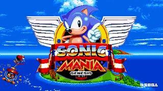 Sonic Mania Genesis (2024 Build Update)  Full (Xtend) Playthrough (1080p/60fps)