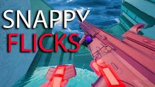 SNAPPY AIM FLICKS in Roblox - Bad Business