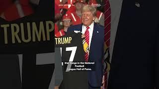 President Trump made honorary Pittsburgh Steeler