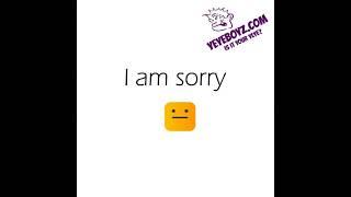 Yeyeboyz Video: I am Sorry!