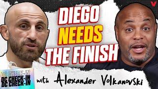 Alexander Volkanovski on Diego Lopes, Topuria vacating title, Islam KO | Daniel Cormier Check-In