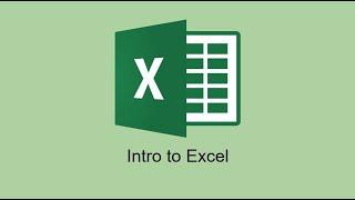 Intro to Excel (with keyboard shortcuts)