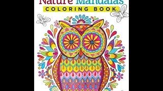 Nature Mandalas Coloring Book Slideshow