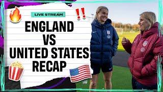 England vs USWNT Reaction & Recap | Attacking Third