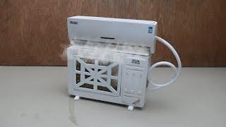 How To Make Mini Doll House Air Conditioner - From PVC Pipe At Home