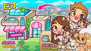 NOS MUDAMOS AL NUEVO APARTAMENTO HOUSE MAKER  en Avatar World | Alicia Gameplays 🩷