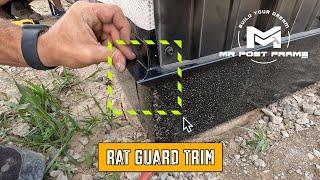 Rat Guard Trim - Corner + End Finishes