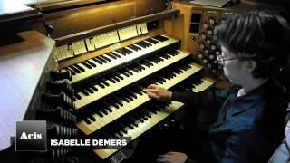 Isabelle Demers performs Rachel Laurin on Casavant Opus 869