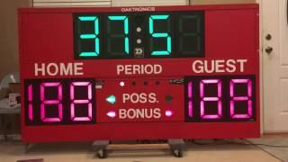 Daktronics BB-1013B Basketball Scoreboard For Sale