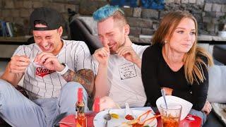 (sehr) private Fragen beantworten oder Chilli essen ️ - Mit Julia Beautx und Julien Bam