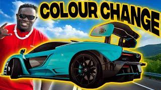 $2,000,000 MCLAREN SENNA COLOUR CHANGE!