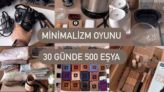 Minimalizm #5 | 30 Günde 500 Eşya Azaltma Challange