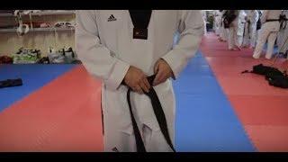 How to Properly Tie your Karate/TaeKwonDo Belt using the Seamless Method