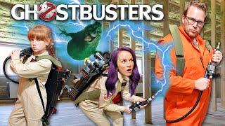 Ghostbusters in Real Life Escape Room (ProHacker Traps Us)