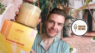 Paloma Melon Candle Review | LAFCO NY | TouchTheFireTwice