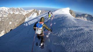 Grandes Jorasses, wingsuit base