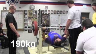 Fredrik Svensson 785kg Total Serie 1 Styrkelyft SAK Sundsvall 2013