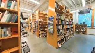 Powells book store tour, the largest independent bookstore.