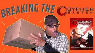 AWESOME Cypher System Unboxing: What Will We Discover Today from Monte Cook Games? @Montecookgames