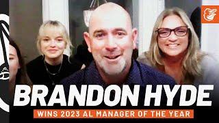 Brandon Hyde Wins 2023 AL Manager of the Year | Baltimore Orioles