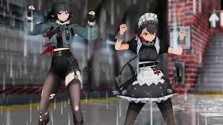 mmd zzz jane doe & ellen joe rain on me