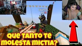 WESTCOL P3RD0N4 a JULIETA y le pregunta si le M0L3ST44 MICTIA 