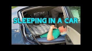 CAR CAMPER CONVERSION - SLEEPING IN A CAR - NISSAN SENTRA