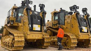 Receive & Transport A Brand New Caterpillar D9 Bulldozer From Eltrak To Papaioannou Group Facilities