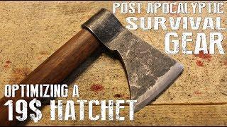 How To Save Money On Gear- Optimizing A Cheap Hatchet - Post Apocalyptic Life Hacks