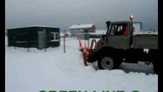 UNIMOG im Winterdienst - über 40 Jahre alt!